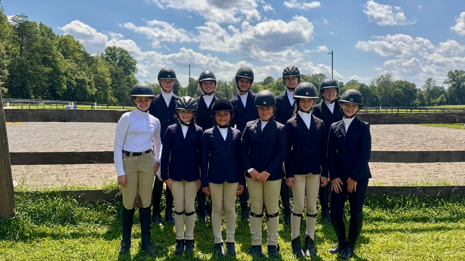 The 2026 to 2027 Cudo Equestrian IEA team