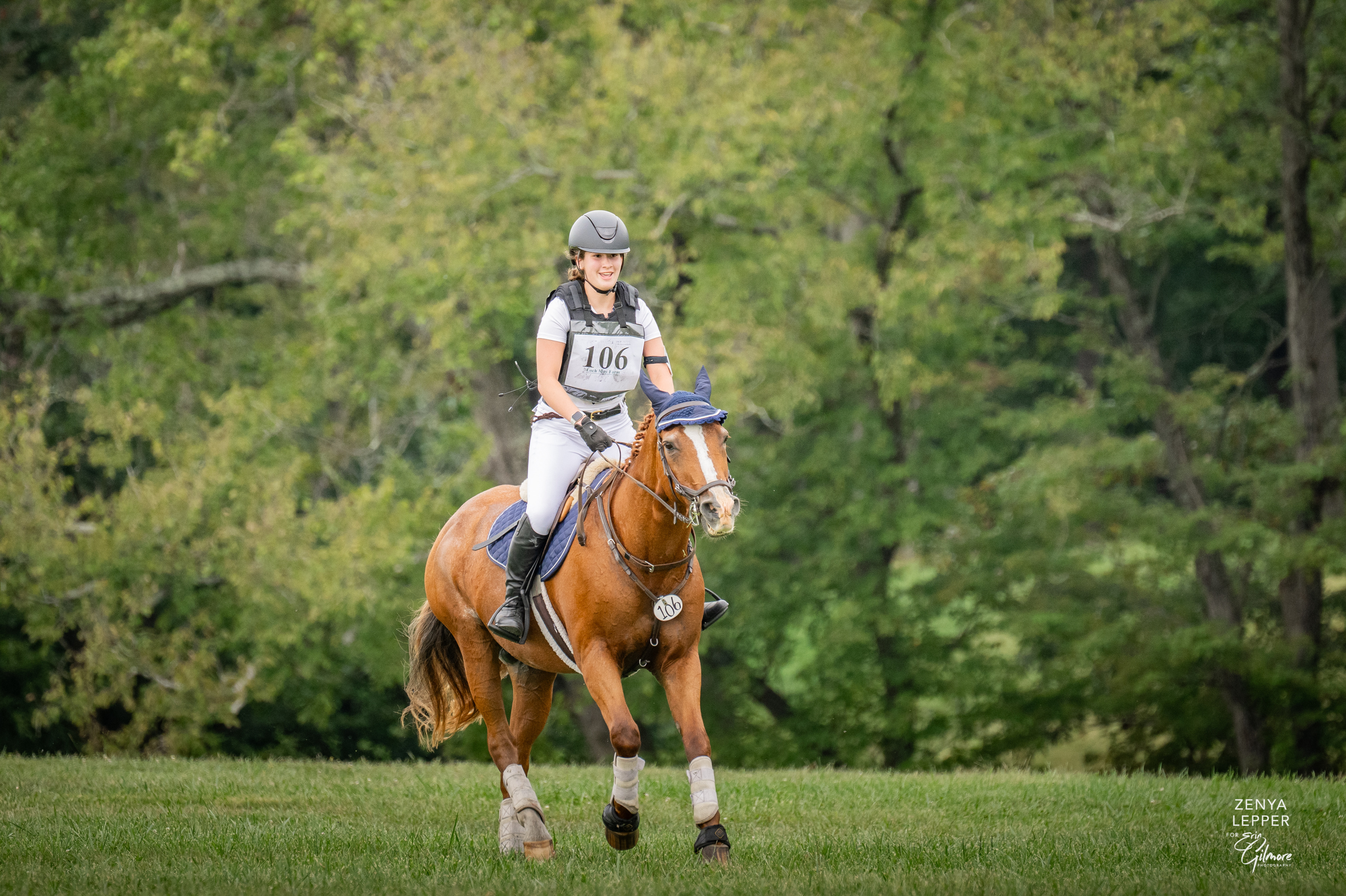 Schooling over fences at Cudo Equestrian